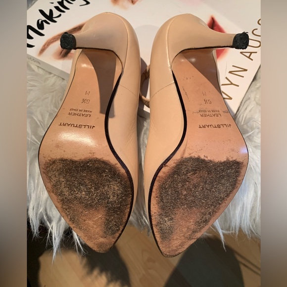 Jill Stuart - Nude Mary-Jane Heels - Picture 12 of 16